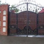 Сварные металлические ворота 2