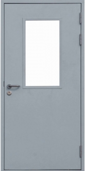 Дверь ДПМО-1 EI-60 противопожарная остекленная 0